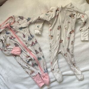 Little crowns and capes 0-3 month bamboo convertible sleepers